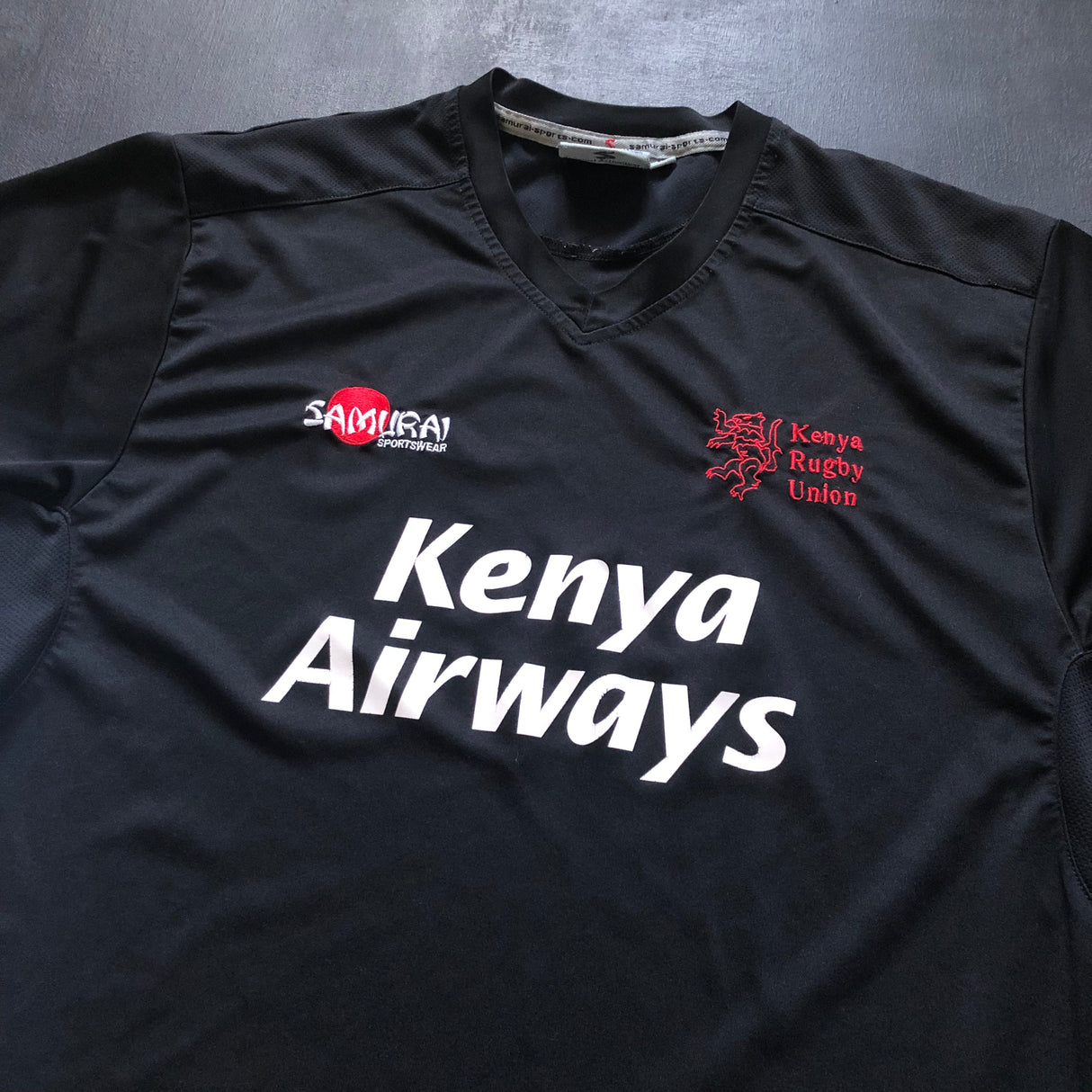 Kenya National Rugby Team Training Tee Player Issue Medium Underdog Rugby - The Tier 2 Rugby Shop 