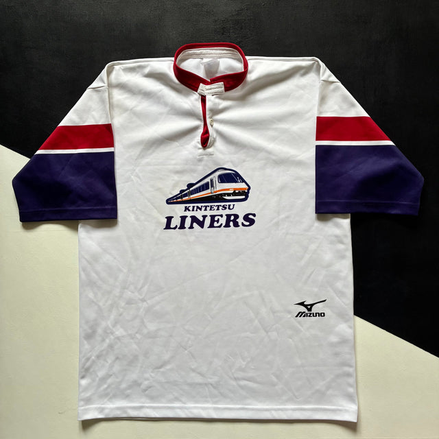 Kintetsu Liners Rugby Team Jersey 2003 Match Worn XO Underdog Rugby - The Tier 2 Rugby Shop 
