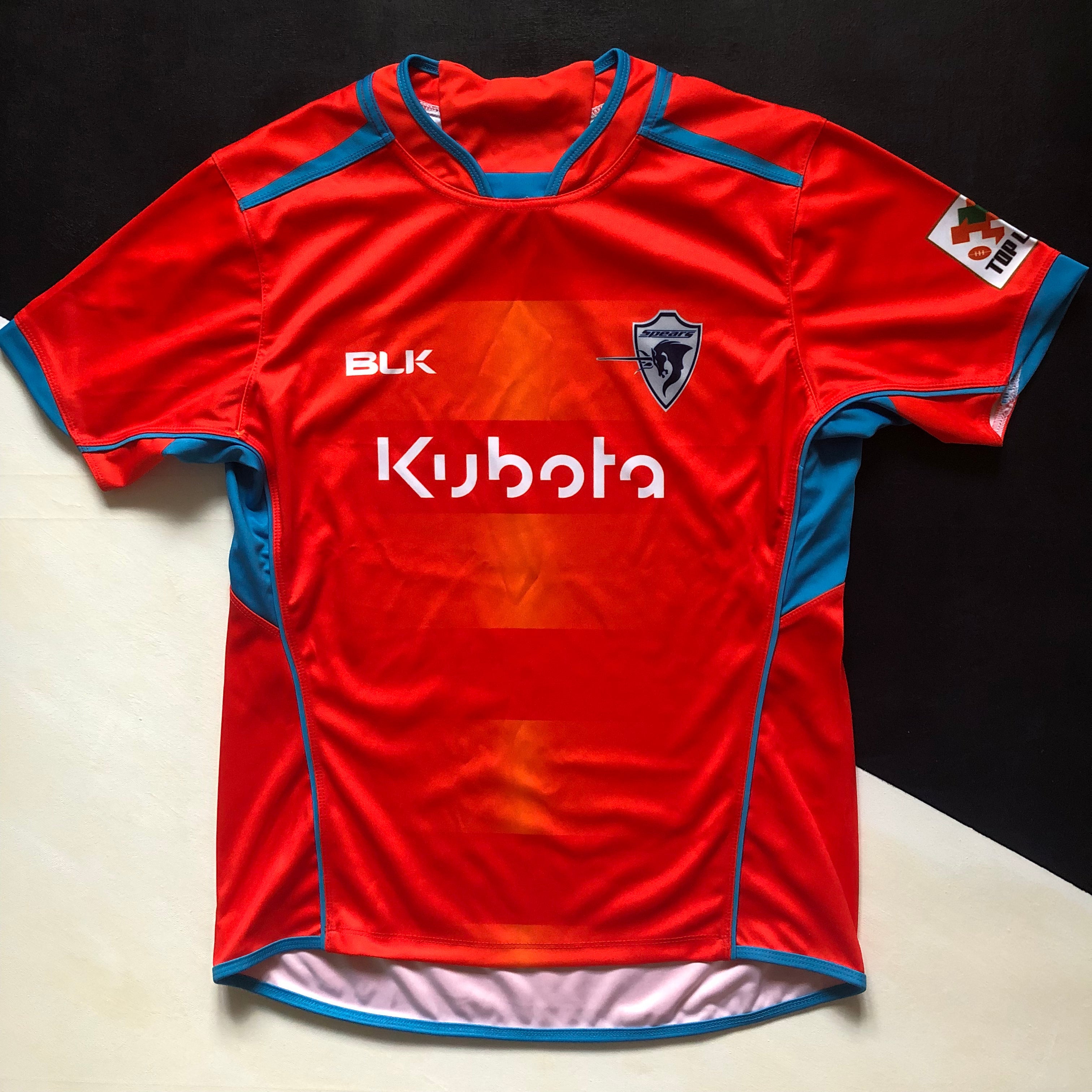 Kubota Spears 選手支給品ラガーシャツ 2XL Kubota Spears Rugby Team Training Jersey (Japan Top League