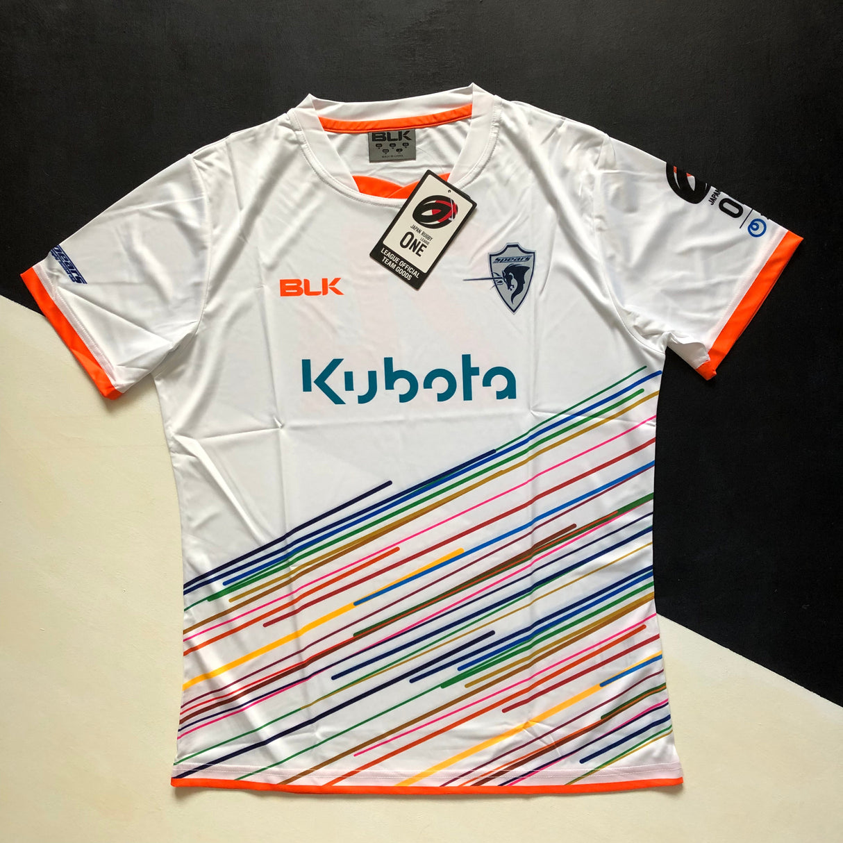 Kubota Spears Rugby Team Jersey 2022/23 (Japan Rugby League One) Limited Edition Medium BNWT Underdog Rugby - The Tier 2 Rugby Shop 