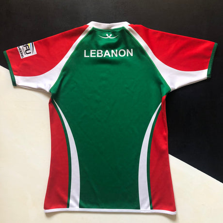 Lebanon National Rugby Team Jersey 2014 Medium Underdog Rugby - The Tier 2 Rugby Shop 