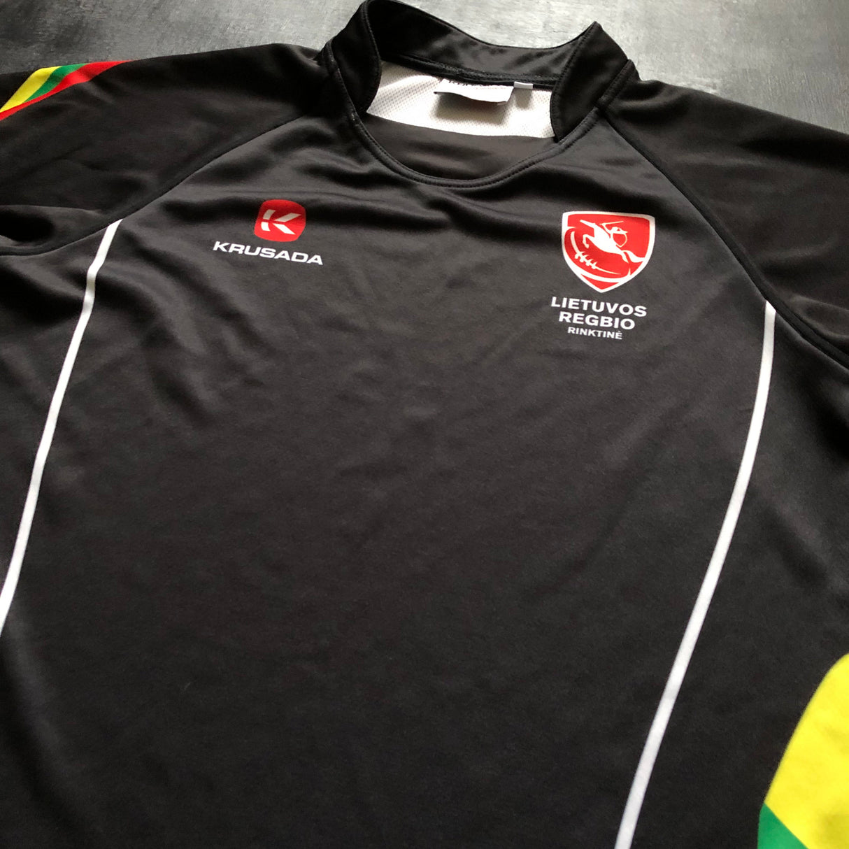 Lithuania National Rugby Team Jersey 2015/16 XL Underdog Rugby - The Tier 2 Rugby Shop 