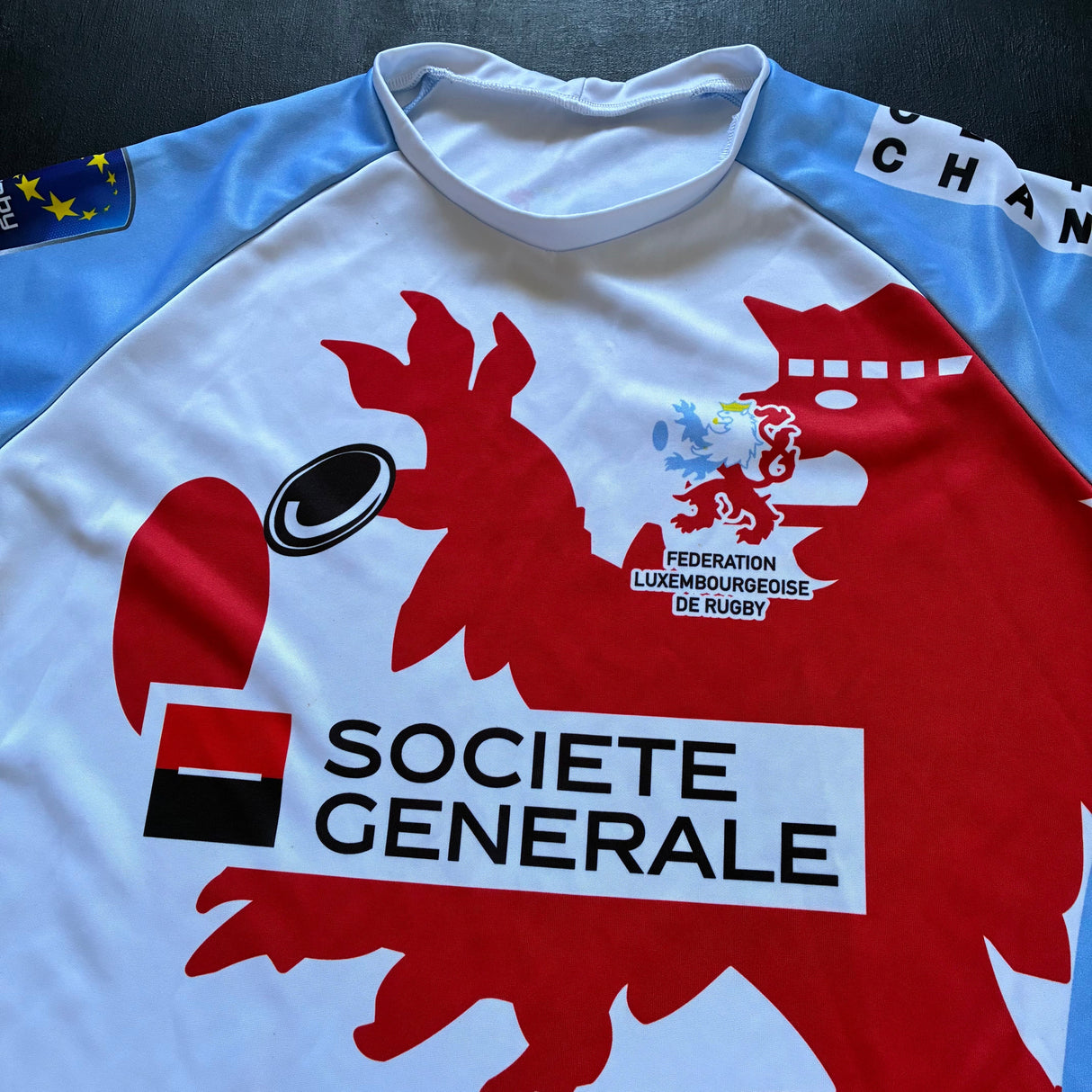 Luxembourg National Rugby Team Jersey 2021/22 2XL Underdog Rugby - The Tier 2 Rugby Shop 