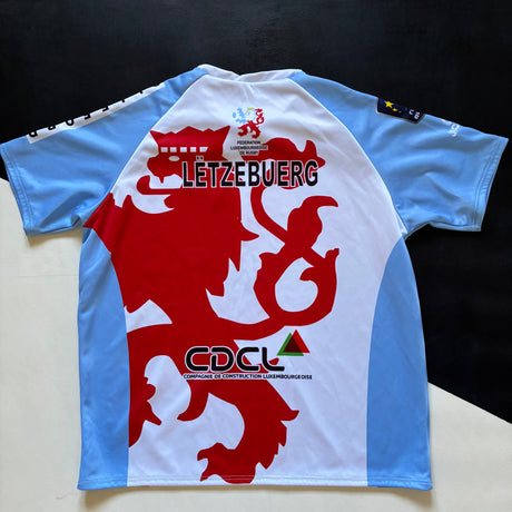 Luxembourg National Rugby Team Jersey 2021/22 2XL Underdog Rugby - The Tier 2 Rugby Shop 