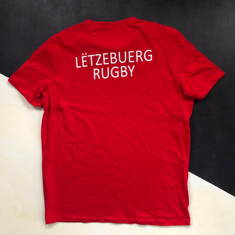 Luxembourg National Rugby Team Tee XL Underdog Rugby - The Tier 2 Rugby Shop 