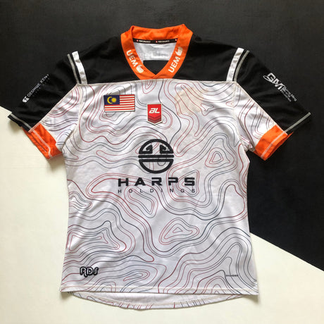 Malaysia National Rugby Team Jersey 2023 Match Worn 2XL Underdog Rugby - The Tier 2 Rugby Shop 