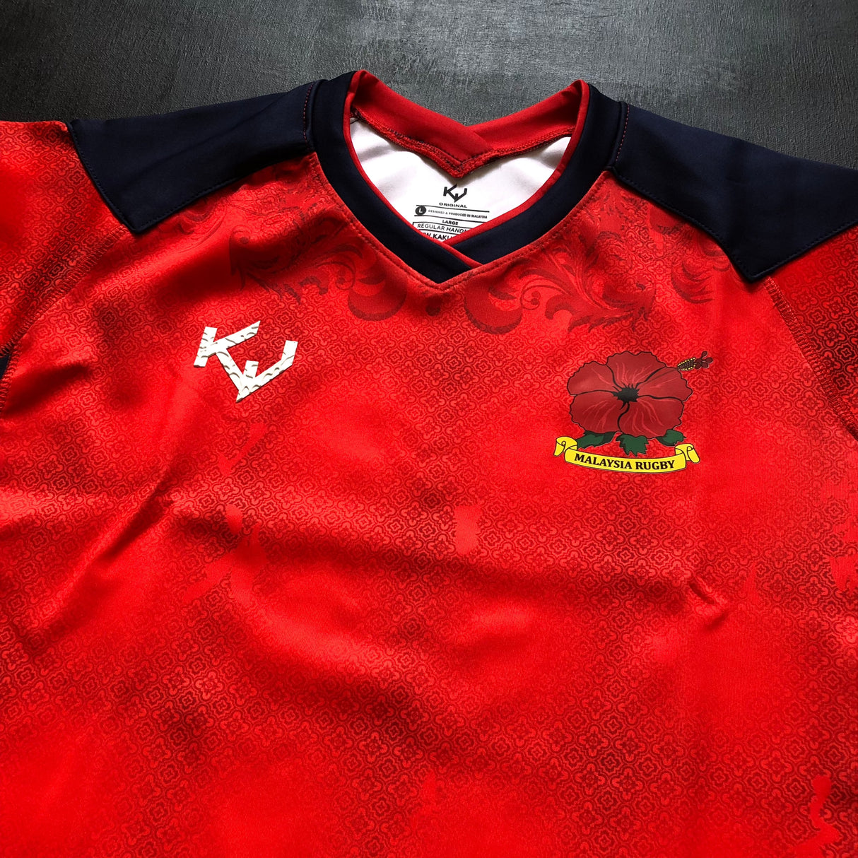 Malaysia National Rugby Team Shirt 2025 Away Underdog Rugby - The Tier 2 Rugby Shop 