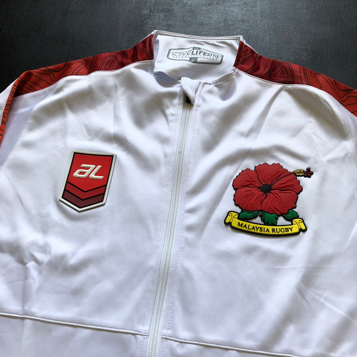Malaysia National Rugby Team Training Jacket Large Underdog Rugby - The Tier 2 Rugby Shop 