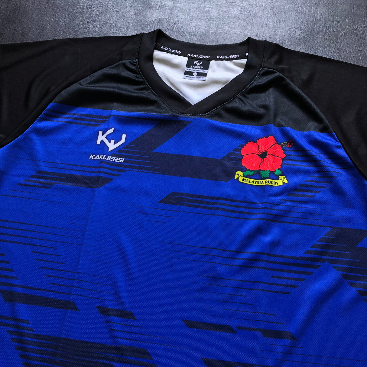 Malaysia National Rugby Team Training Shirt 2025 Underdog Rugby - The Tier 2 Rugby Shop 