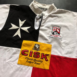 Malta National Rugby Team Jersey 2009/10 Medium Underdog Rugby - The Tier 2 Rugby Shop 