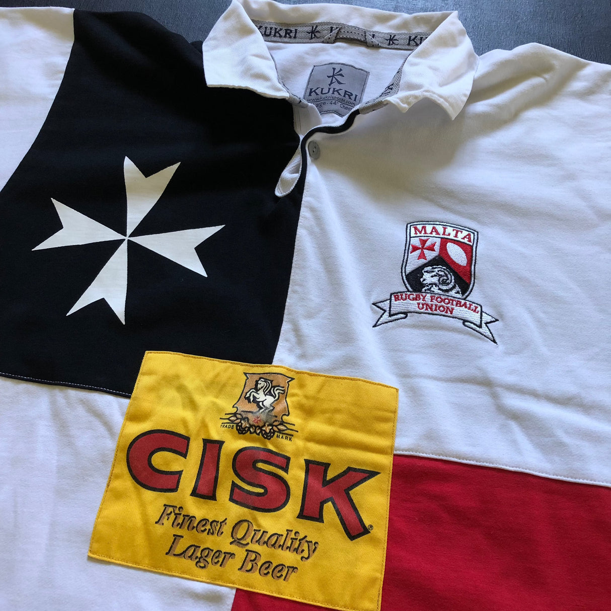 Malta National Rugby Team Jersey 2009/10 XL Underdog Rugby - The Tier 2 Rugby Shop 