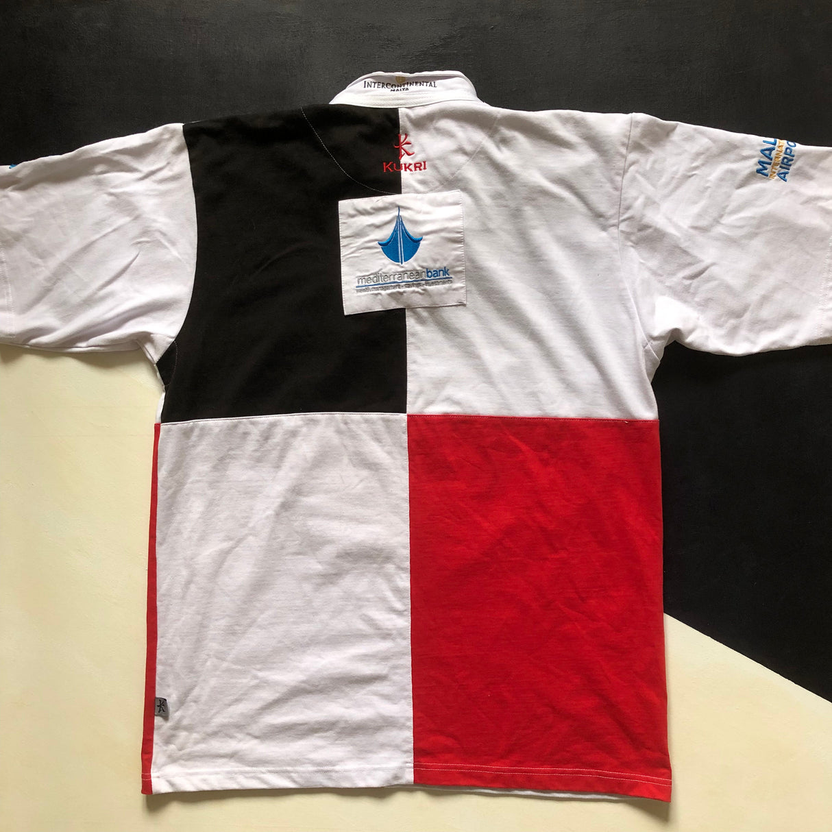 Malta National Rugby Team Jersey 2010 Player Issue XL Underdog Rugby - The Tier 2 Rugby Shop 