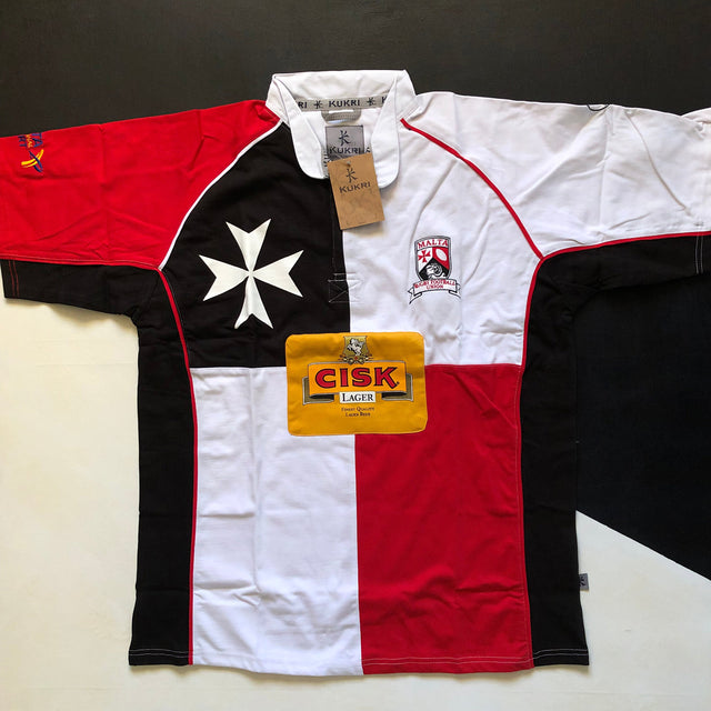 Malta National Rugby Team Jersey 2011/12 BNWT XL Underdog Rugby - The Tier 2 Rugby Shop 