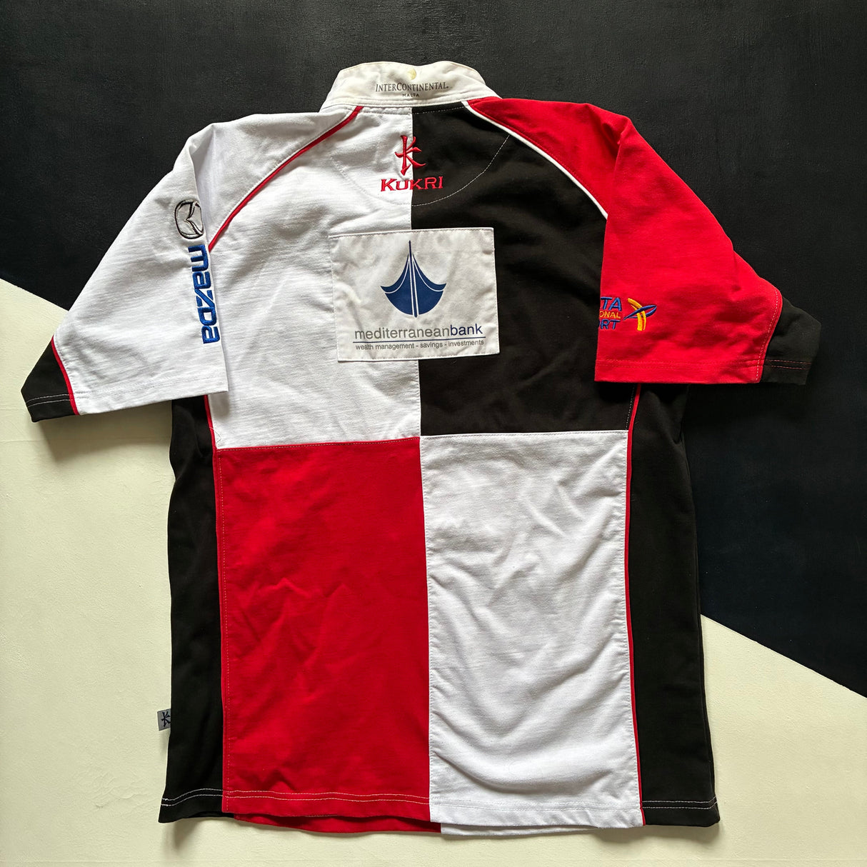Malta National Rugby Team Jersey 2011/12 Large Underdog Rugby - The Tier 2 Rugby Shop 