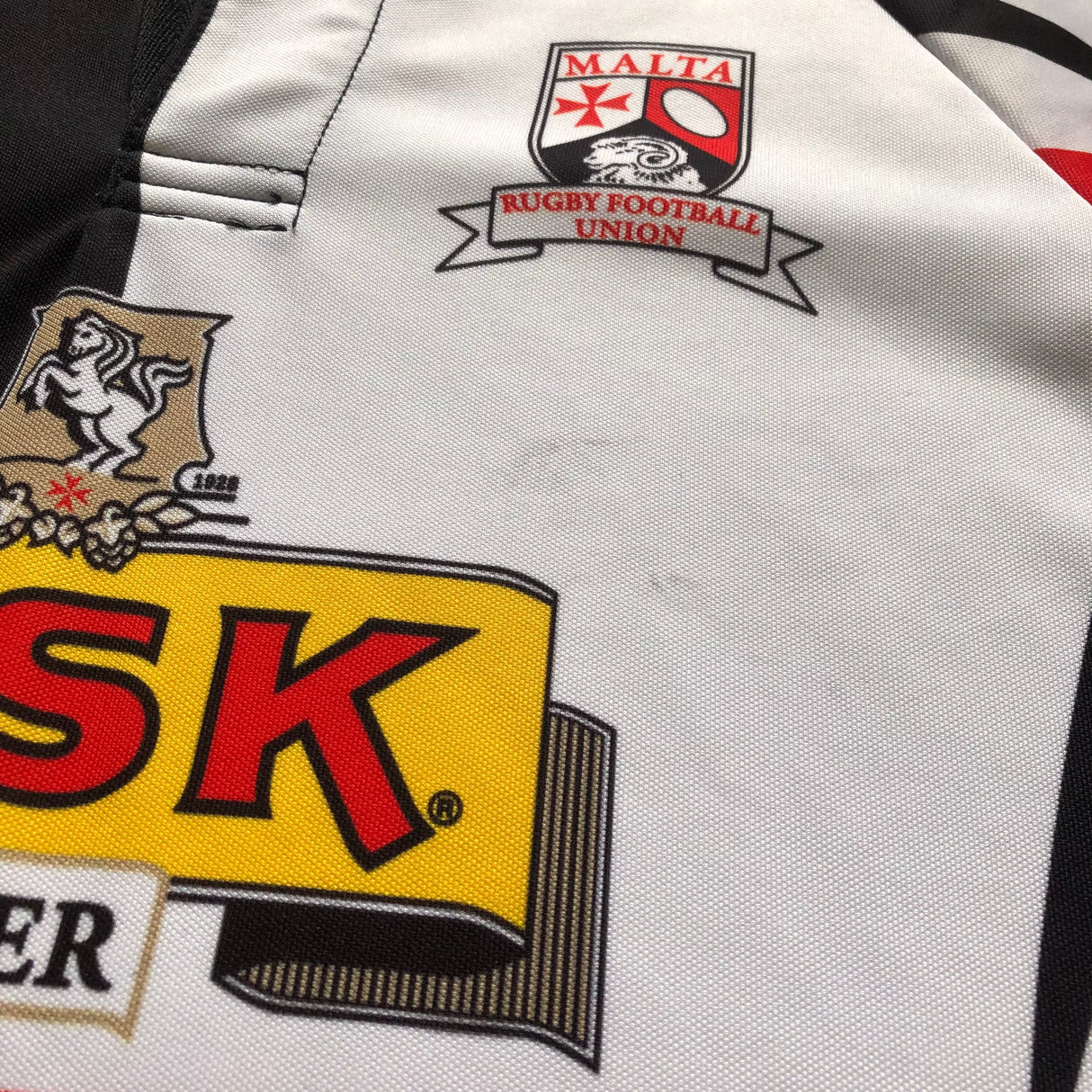 Malta National Rugby Team Jersey 2016 Medium Underdog Rugby - The Tier 2 Rugby Shop 