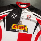 Malta National Rugby Team Jersey 2016 Medium Underdog Rugby - The Tier 2 Rugby Shop 