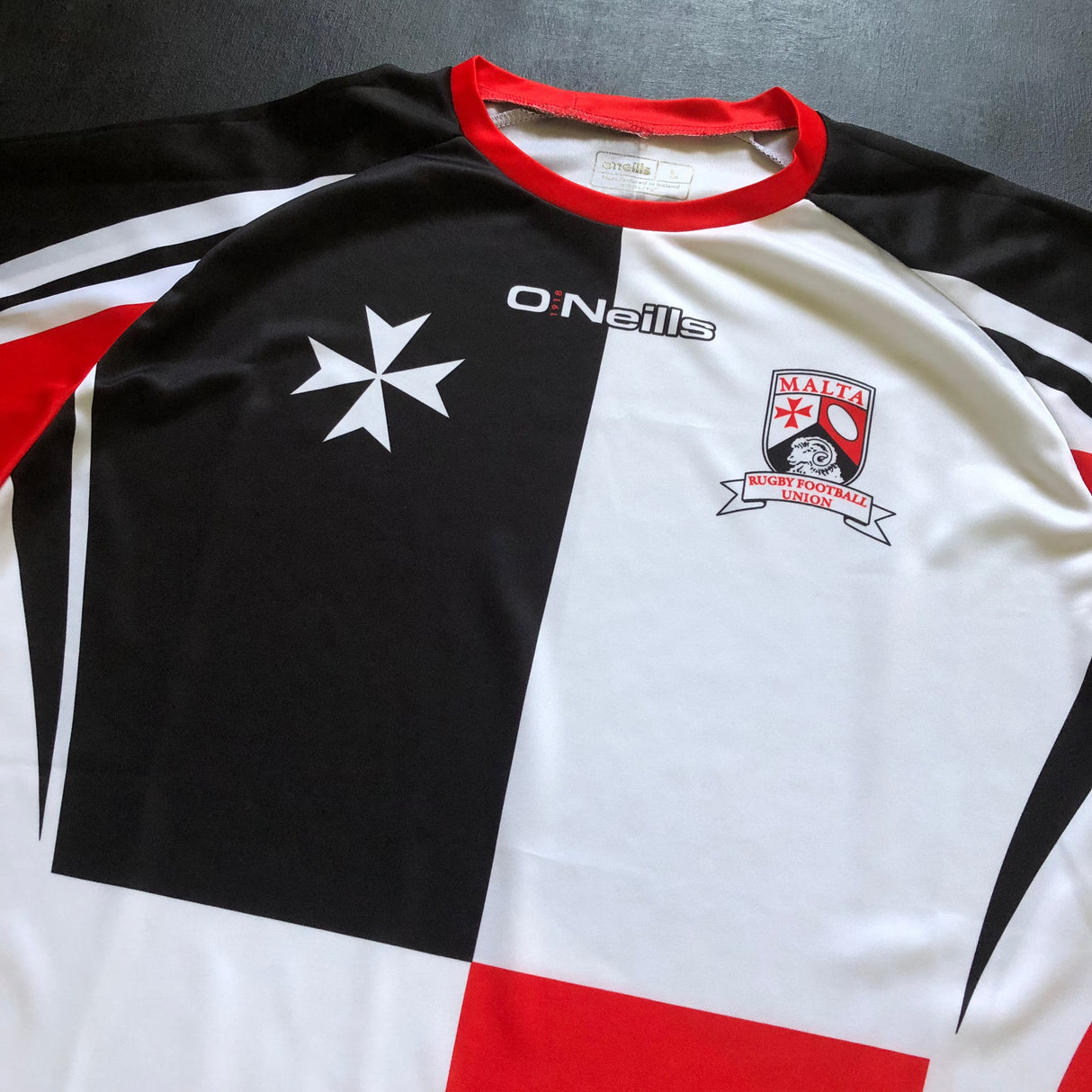 Malta National Rugby Team Jersey 2022/23 Large Underdog Rugby - The Tier 2 Rugby Shop 