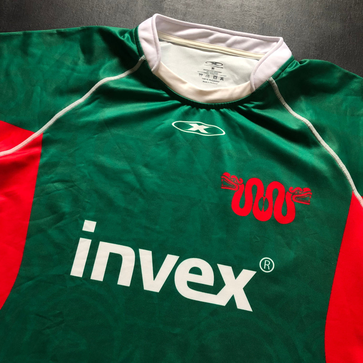 Mexico National Rugby Team Jersey 2019 Player Issue XL Underdog Rugby - The Tier 2 Rugby Shop 