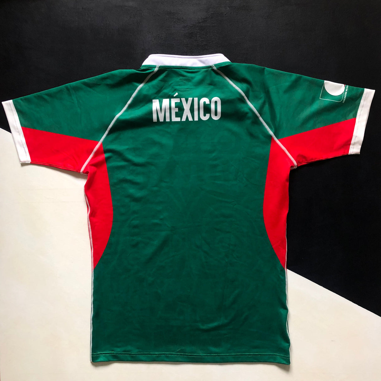 Mexico National Rugby Team Jersey 2019 Player Issue XL Underdog Rugby - The Tier 2 Rugby Shop 