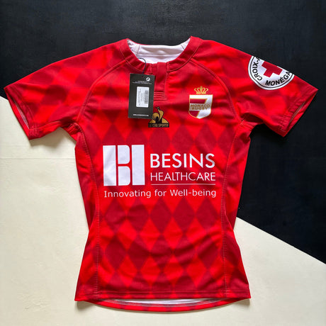 Monaco National Rugby Sevens Team Jersey 2022 Player Issue Small BNWT Underdog Rugby - The Tier 2 Rugby Shop 