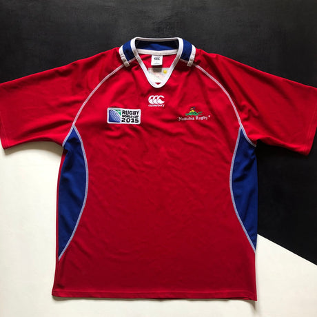 Namibia National Rugby Team Jersey 2015 Rugby World Cup XL Underdog Rugby - The Tier 2 Rugby Shop 