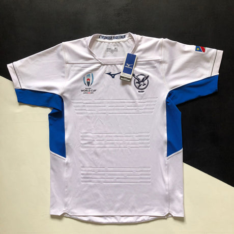 Namibia National Rugby Team Jersey 2019 Rugby World Cup Away Medium BNWT Underdog Rugby - The Tier 2 Rugby Shop 