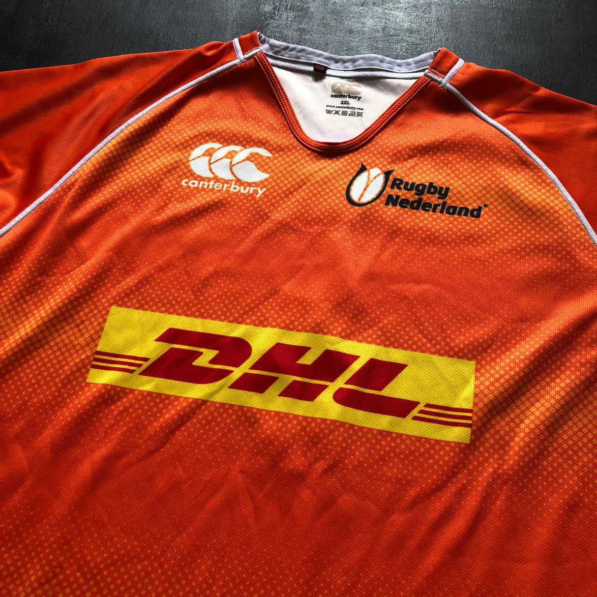 Netherlands National Rugby Team Jersey 2017 2XL Underdog Rugby - The Tier 2 Rugby Shop 