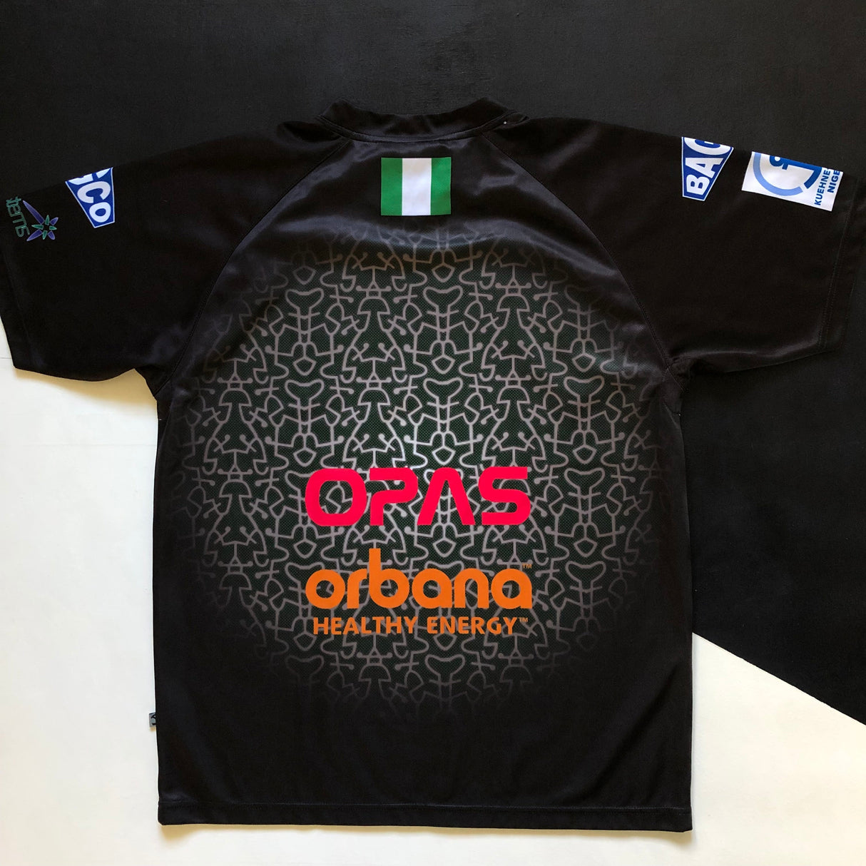 Nigeria National Rugby Team Jersey 2012 Large Underdog Rugby - The Tier 2 Rugby Shop 