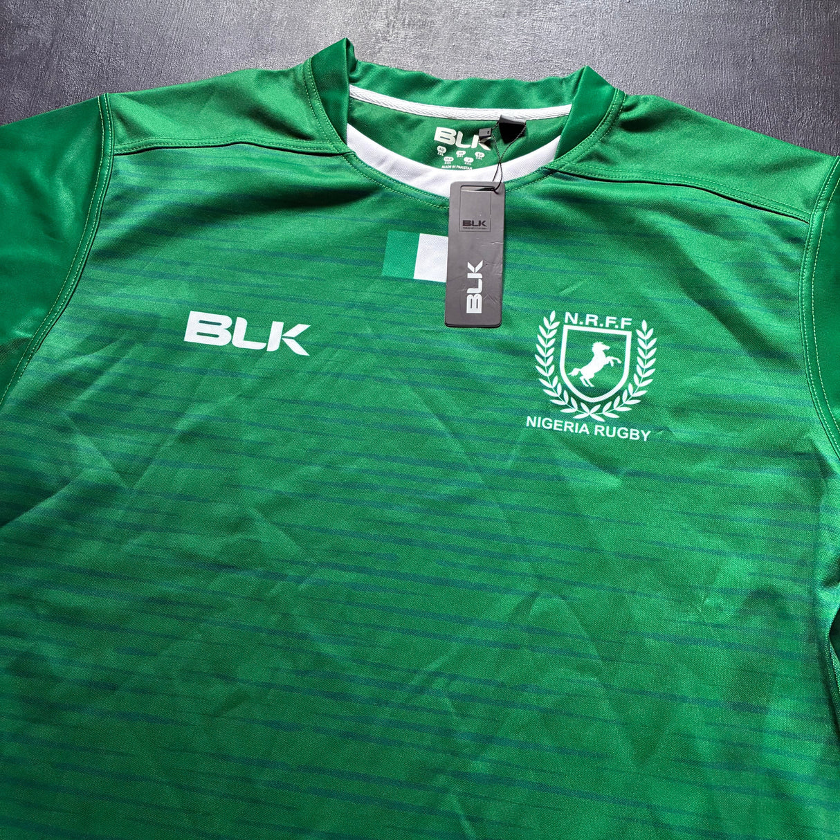 Nigeria National Rugby Team Jersey 2022/23 2XL BNWT Underdog Rugby - The Tier 2 Rugby Shop 