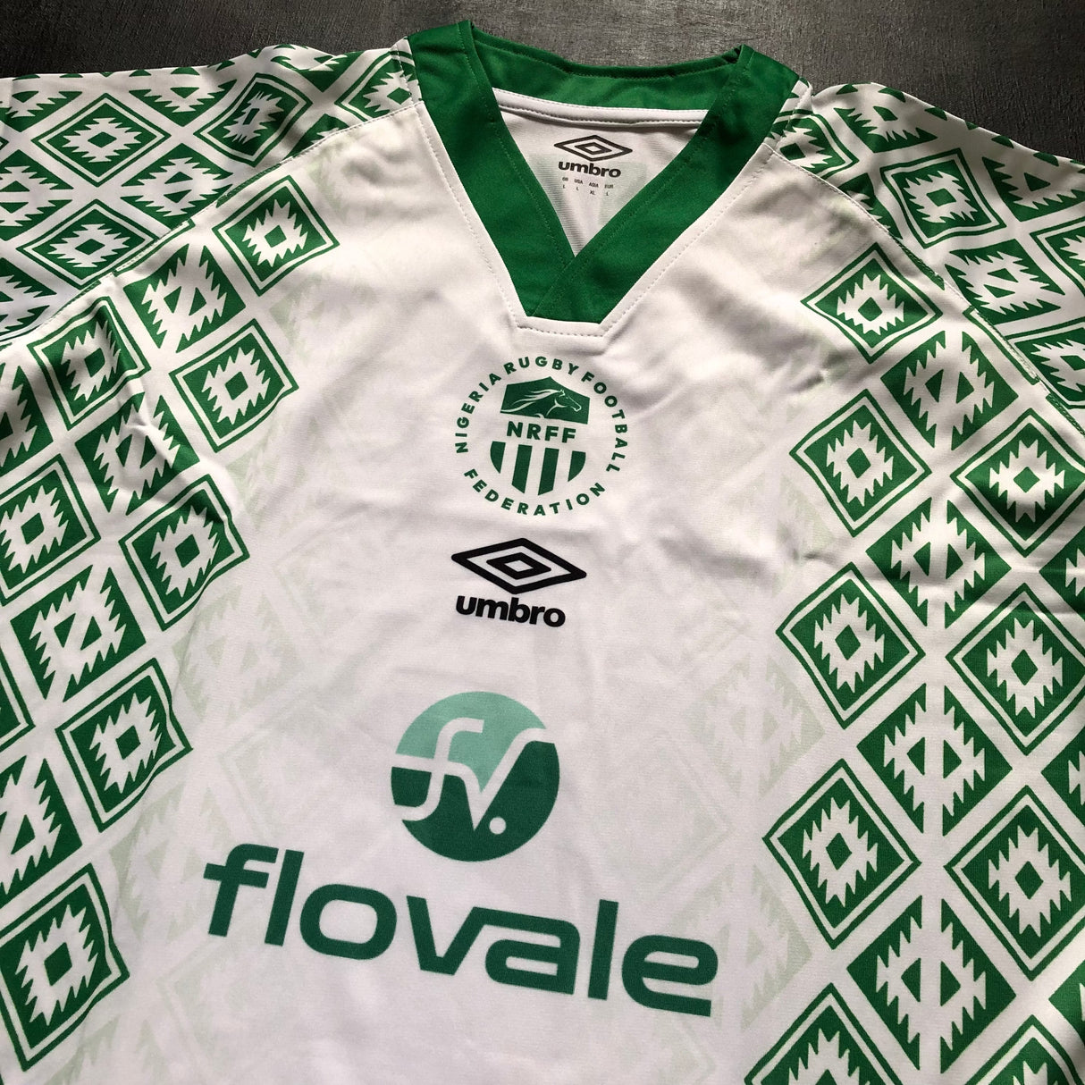 Nigeria National Rugby Team Shirt 2025/26 Home Underdog Rugby - The Tier 2 Rugby Shop 