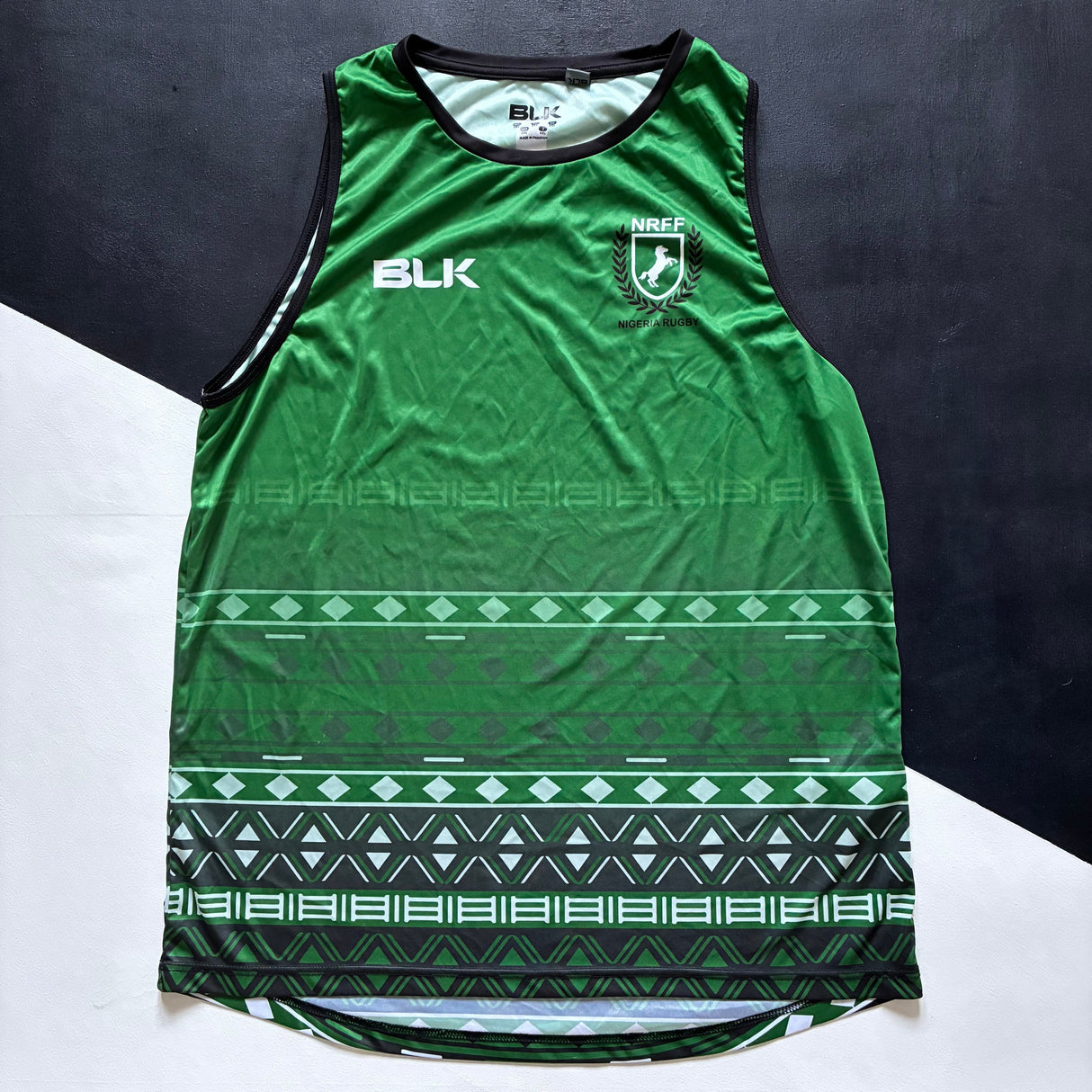 Nigeria National Rugby Team Vest 2XL Underdog Rugby - The Tier 2 Rugby Shop 