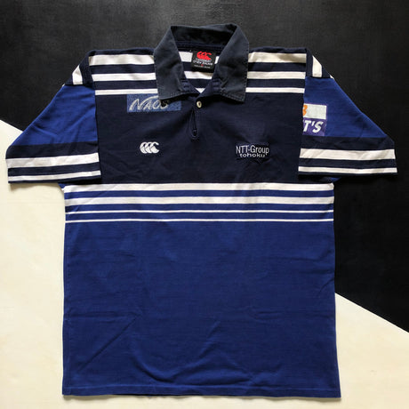 NTT East (Tohoku) Rugby Team Jersey 2001 Match Worn XL Underdog Rugby - The Tier 2 Rugby Shop 