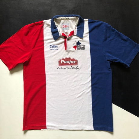 Pacific Islanders Rugby Team Jersey 2004 XL Underdog Rugby - The Tier 2 Rugby Shop 