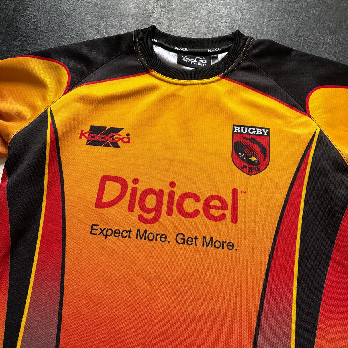 Papua New Guinea National Rugby Team Jersey 2008 Medium Underdog Rugby - The Tier 2 Rugby Shop 