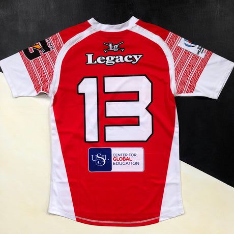 Peru National Rugby Team Jersey 2016 Match Worn Medium Underdog Rugby - The Tier 2 Rugby Shop 