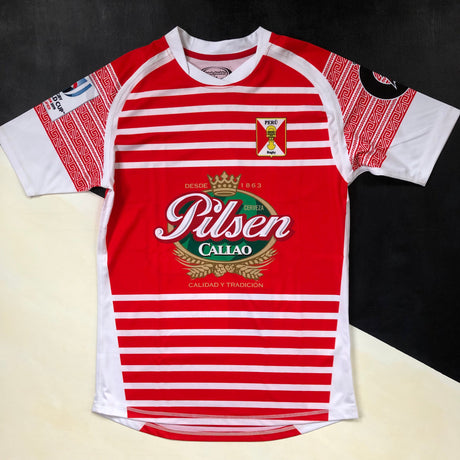 Peru National Rugby Team Jersey 2016 Match Worn Medium Underdog Rugby - The Tier 2 Rugby Shop 