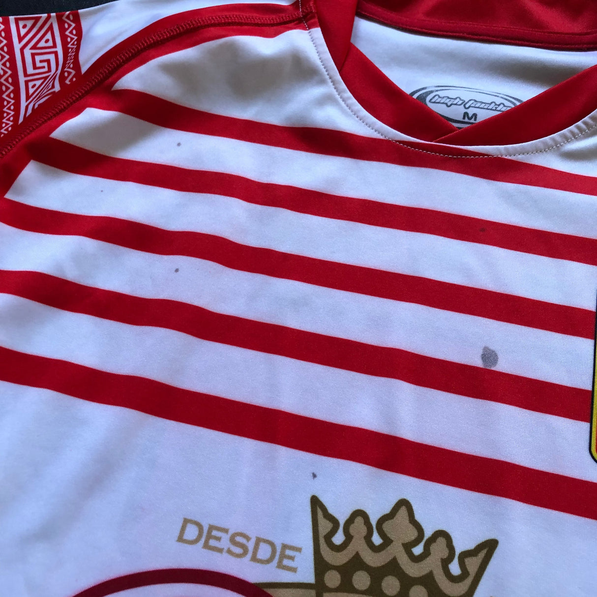 Peru National Rugby Team Jersey 2018 Player Issue Medium Underdog Rugby - The Tier 2 Rugby Shop 