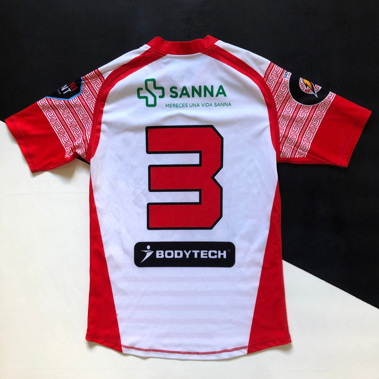 Peru National Rugby Team Jersey 2018 Player Issue Medium Underdog Rugby - The Tier 2 Rugby Shop 