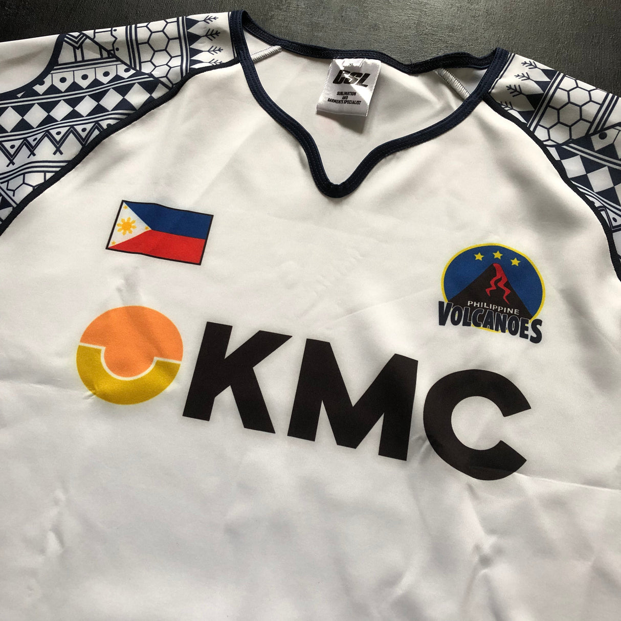 Philippines National Rugby Sevens Team Jersey 2023/24 Away XL Underdog Rugby - The Tier 2 Rugby Shop 