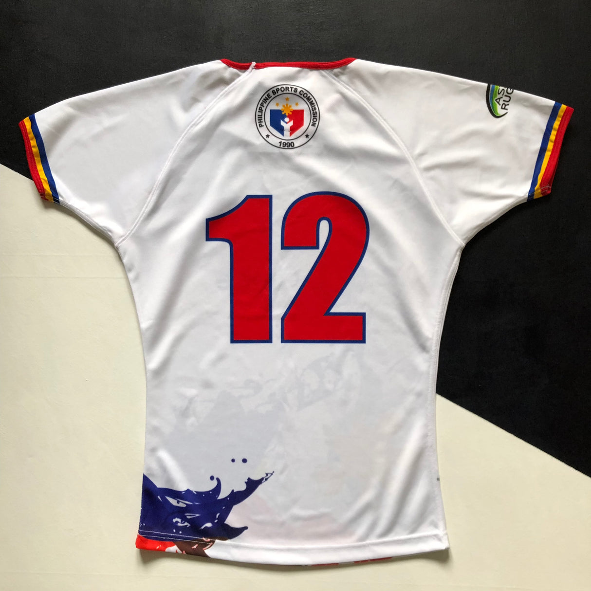 Philippines National Rugby Team Jersey 2019 Away Player Issue Medium BNWT Underdog Rugby - The Tier 2 Rugby Shop 