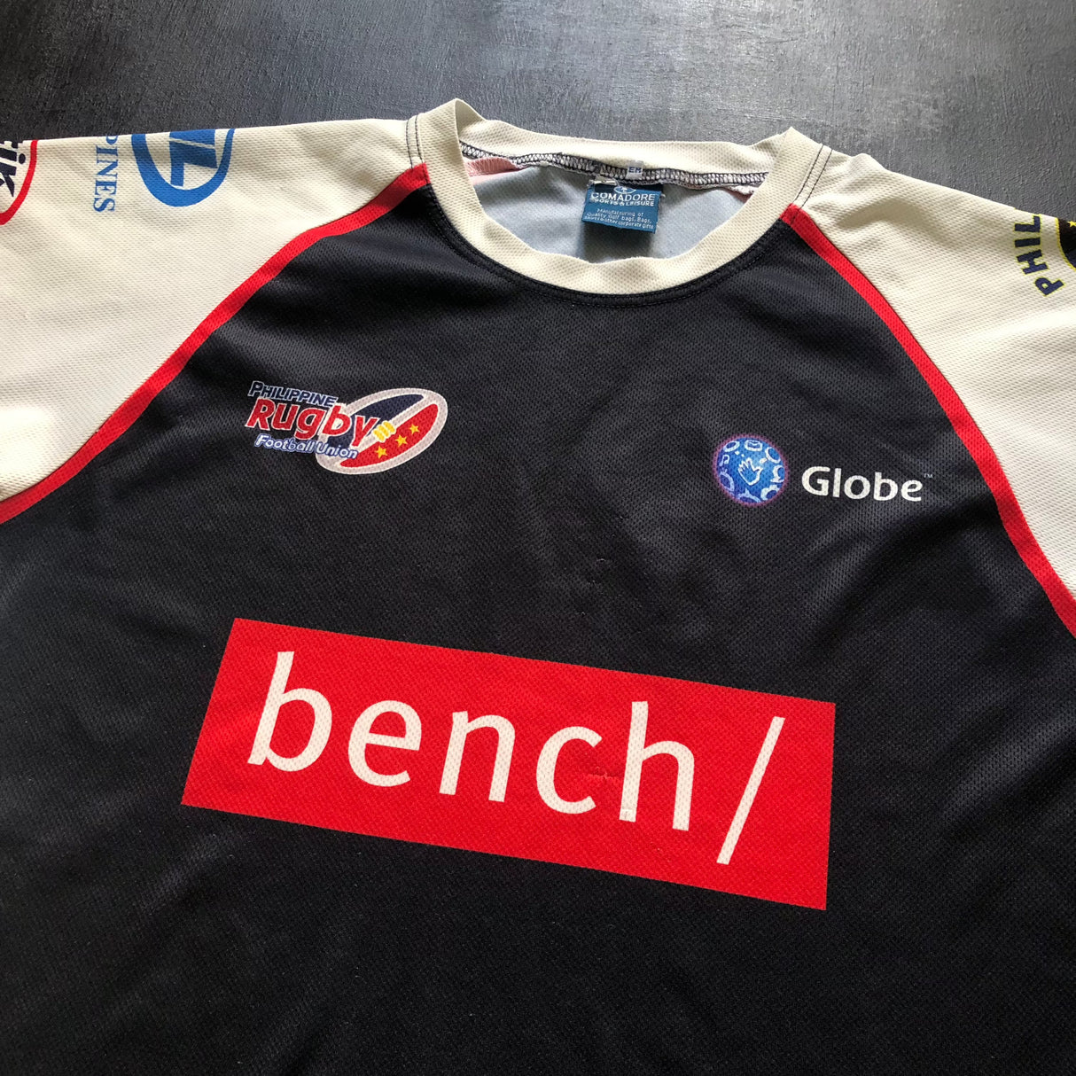 Philippines National Rugby Team Training Jersey 2012 Player Worn Small Underdog Rugby - The Tier 2 Rugby Shop 