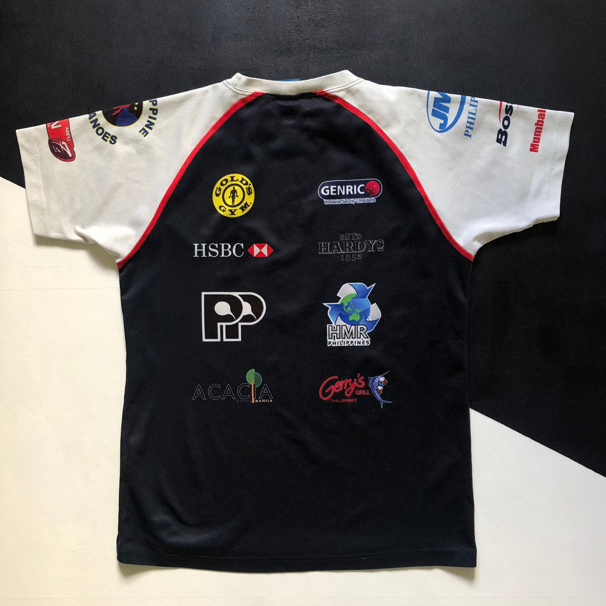 Philippines National Rugby Team Training Jersey 2012 Player Worn Small Underdog Rugby - The Tier 2 Rugby Shop 