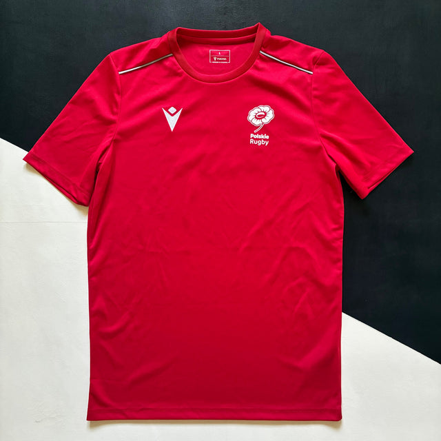 Poland National Rugby Team Training Tee Large Underdog Rugby - The Tier 2 Rugby Shop 