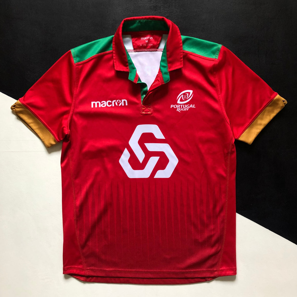 Portugal National Rugby Team Jersey 2018/19 Medium Underdog Rugby - The Tier 2 Rugby Shop 