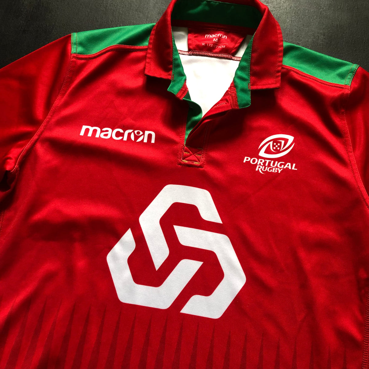Portugal National Rugby Team Jersey 2018/19 Medium Underdog Rugby - The Tier 2 Rugby Shop 