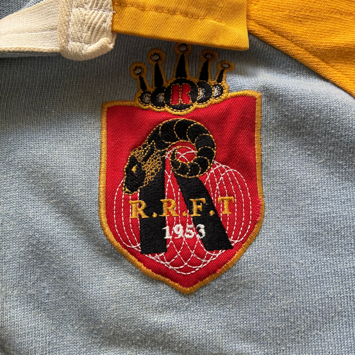 Ricoh (Black Rams) Rugby Team Jersey 1990's Match Worn XXO Underdog Rugby - The Tier 2 Rugby Shop 