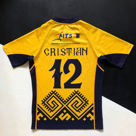 Romania National Rugby Sevens Team Jersey 2014 Match Worn Medium Underdog Rugby - The Tier 2 Rugby Shop 