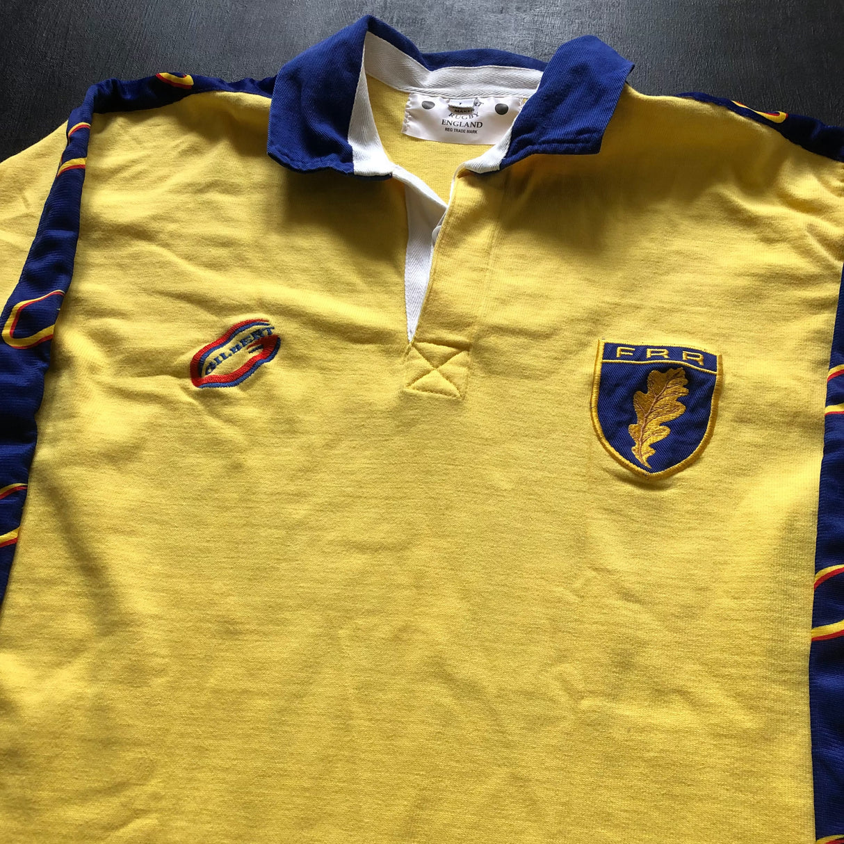 Romania National Rugby Team Jersey 1994 Large Underdog Rugby - The Tier 2 Rugby Shop 