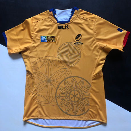 Romania National Rugby Team Jersey 2015 Rugby World Cup XL Underdog Rugby - The Tier 2 Rugby Shop 