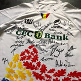 Romania National Rugby Team Jersey 2020 Signed XL Underdog Rugby - The Tier 2 Rugby Shop 